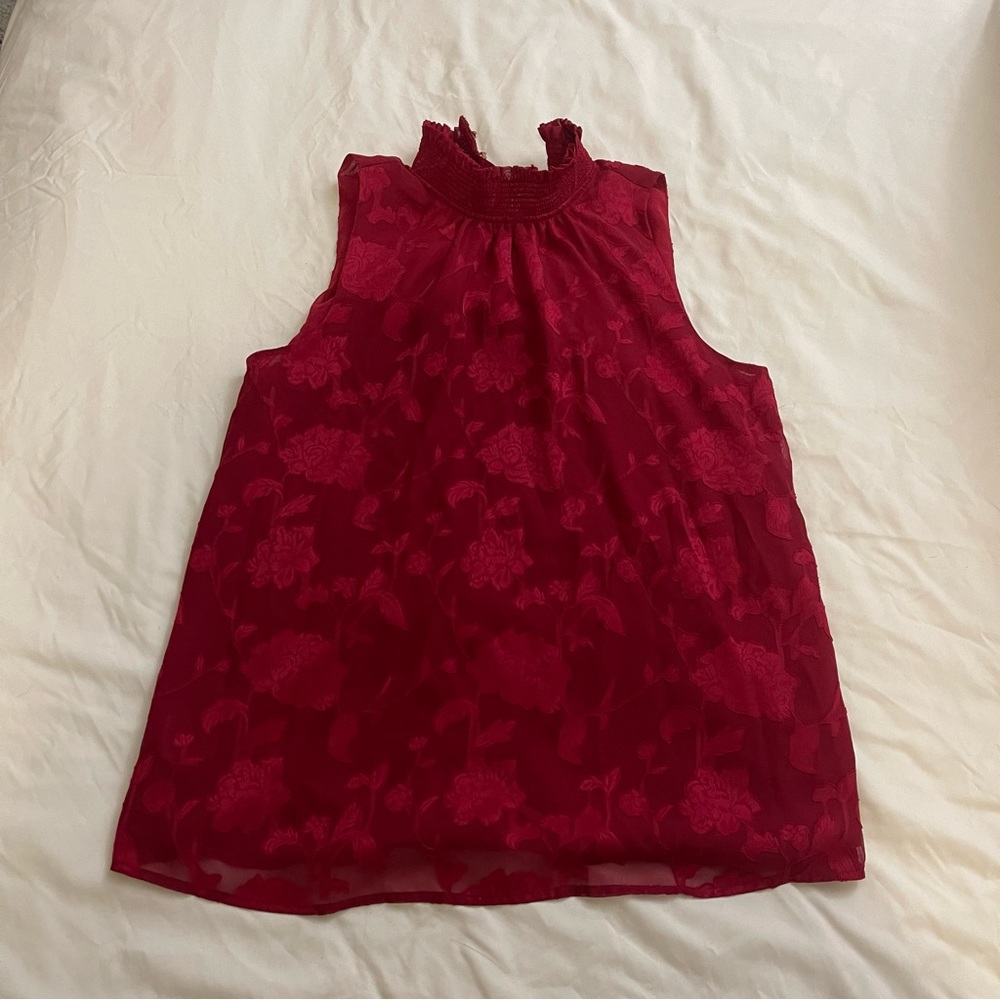 Loft S red top - Picture 1 of 5
